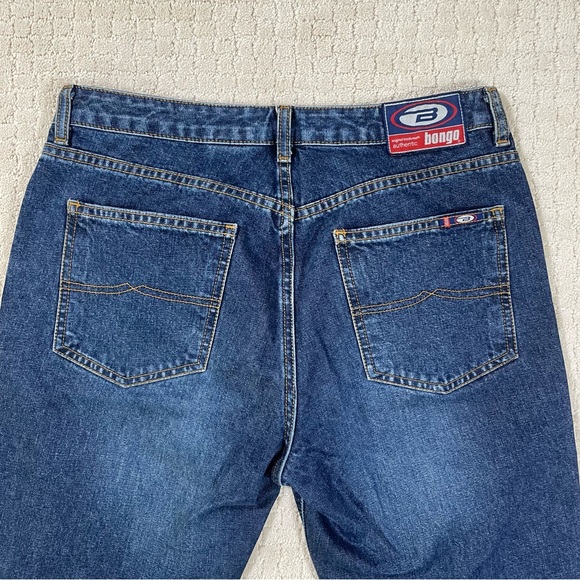 Bongo VTG Y2K Women’s Sparkle Bootleg Jeans Size 9 - Picture 7 of 9